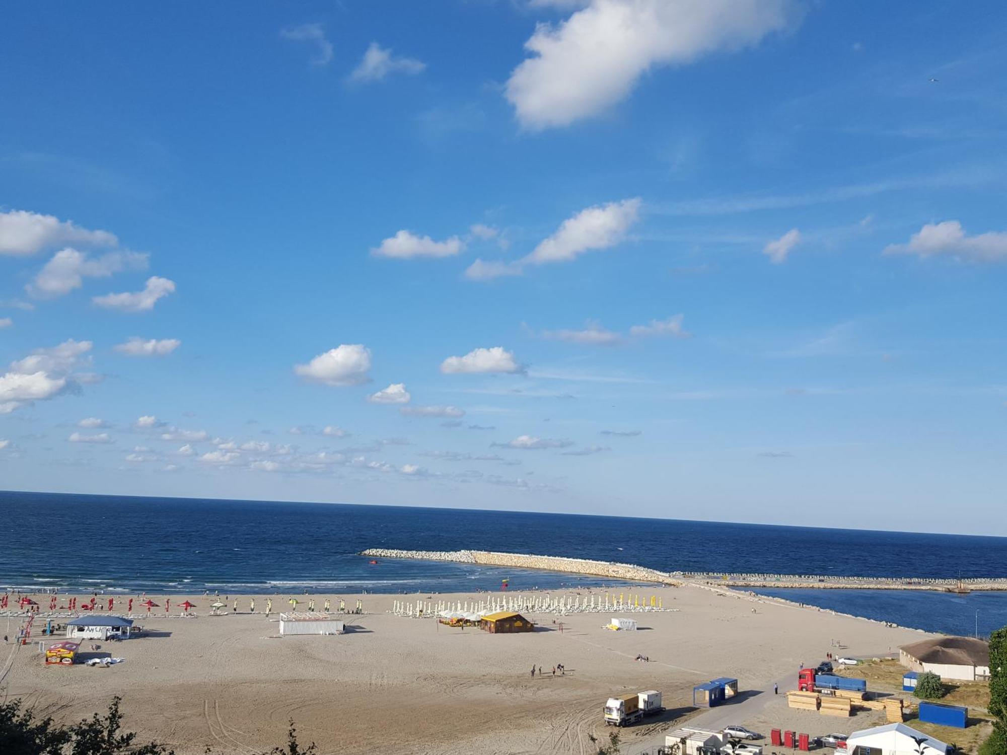 Modern Beach Apartment Konstanca Kültér fotó
